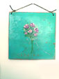 Rosier ( Roses ) - A Hand Painted French Tile from Cottages and Gardens