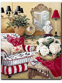The Visitor Giclee Print by Mary Kay Crowley from Cottages and Gardens